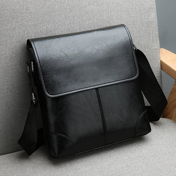 WZXPWT Crossbody Bag, Premium Textured Leather Shoulder Bag with Adjustable Strap, Lightweight Spacious Handbag for Travel or Work, Versatile Daily Carry Bag for Essentials