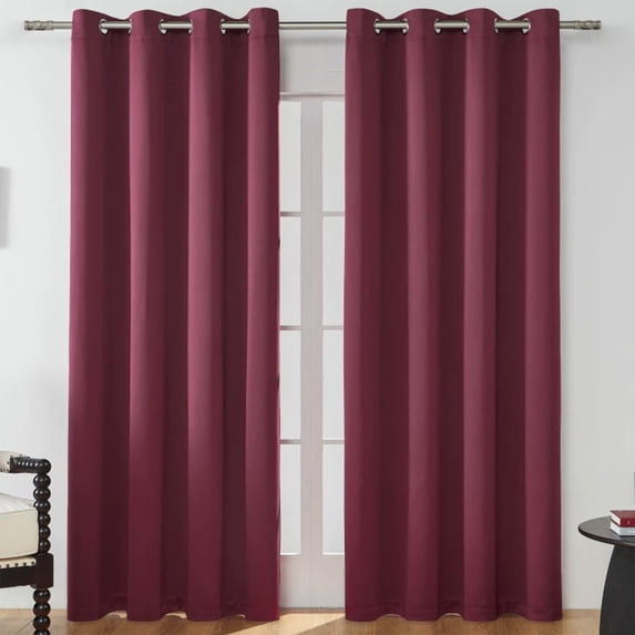 WZXPWT Curtain Panel Pair, Elegant Stacking Curtains for Bedroom, Insulated Window Coverings, Noise-Reducing Drapes, 39 Inch Wide Room Temperature Regulating Curtains