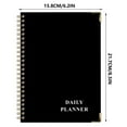 thumbnail image 1 of WZXPWT English Budget Book, A5 Coil-Bound Financial Planner, Self-Discipline Check-In Notebook, 1 of 6