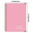 thumbnail image 1 of WZXPWT English Budget Book, A5 Coil-Bound Financial Planner, Self-Discipline Check-In Notebook, 1 of 6