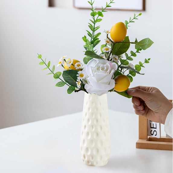 WZXPWT European Vase, Modern Style Decorative Jar, Home Living Room Ornament, Multi-Purpose Green Flower Holder