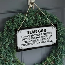 WZXPWT Express Gratitude with Elegant Wooden Wall Decor, Versatile Hanging Plaque for Home or Office, Easy Installation