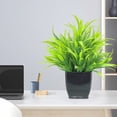 thumbnail image 1 of WZXPWT Fake Plants, Decorative Simulation Greenery for Indoor Home Decor, Plastic Bouquet for Living Room Arrangement, Artificial Potted Floral Decoration for TV Cabinet, 1 of 6