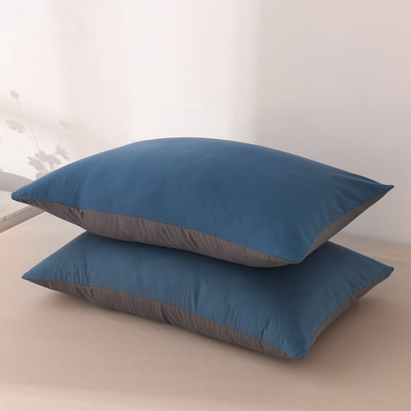 WZXPWT Fiber Pillow Core Isolation Cover, Breathable Waterproof Pillow Protector, Oil-Resistant and Sweat-Absorbing Pillow Shield, Full-Wrap Polyester Pillowcase for Home and Hotel Use