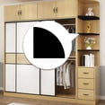 thumbnail image 1 of WZXPWT Floating Corner Shelf, Wall Mounted Wooden Rack for Bedroom, Bathroom, Living Room, Kitchen Storage Solution, 1 of 6