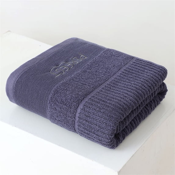 WZXPWT Full Bath Towel, Thickened Water-Absorbent Towel, Durable Non-Fading Bath Sheet