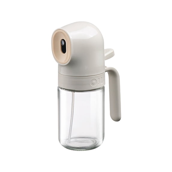WZXPWT Glass Oil Spray Bottle, Non-Drip Kitchen Oil Sprayer, Adjustable Nozzle Condiment Dispenser for Cooking, 180ml/250ml Leak-Proof Liquid Seasoning Spray Pot