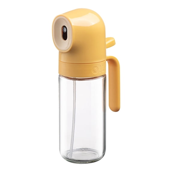 WZXPWT Glass Oil Spray Bottle, Non-Drip Kitchen Oil Sprayer, Adjustable Nozzle Condiment Dispenser for Cooking, 180ml/250ml Leak-Proof Liquid Seasoning Spray Pot