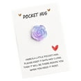 thumbnail image 1 of WZXPWT Gradient Glitter Rose Pocket Cuddle Card, Heartfelt Rose Keepsake Card, Unique Rose Love Note Card, Personalized Rose Greeting Card, 1 of 6