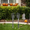 thumbnail image 1 of WZXPWT Halloween Skull Arm Props, Glowing Ghost Hand Artificial Skeleton Claws, Broken Tombstone Decorations for Spooky Outdoor and Party Decor, 1 of 9