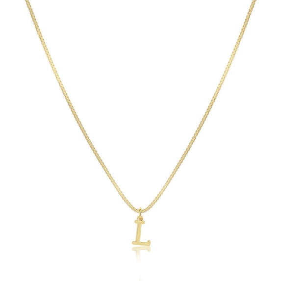 WZXPWT Initial Necklace, Personalized Dainty Necklace for Women, Alphabet Letter Necklace, Customized Name Pendant Necklace for Fashionable Women