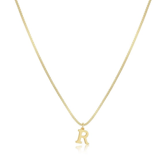 WZXPWT Initial Necklace, Personalized Dainty Necklace for Women, Alphabet Letter Necklace, Customized Name Pendant Necklace for Fashionable Women