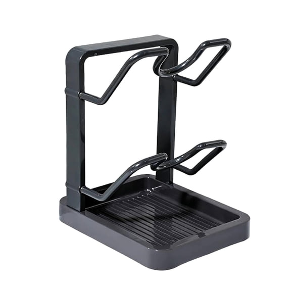 WZXPWT Kitchen Pot Cover Rack, Multifunctional Kitchen Storage Organizer with Spatula Holder, Space-Saving Cutting Board Stand, Stylish Countertop Cookware Storage Solution