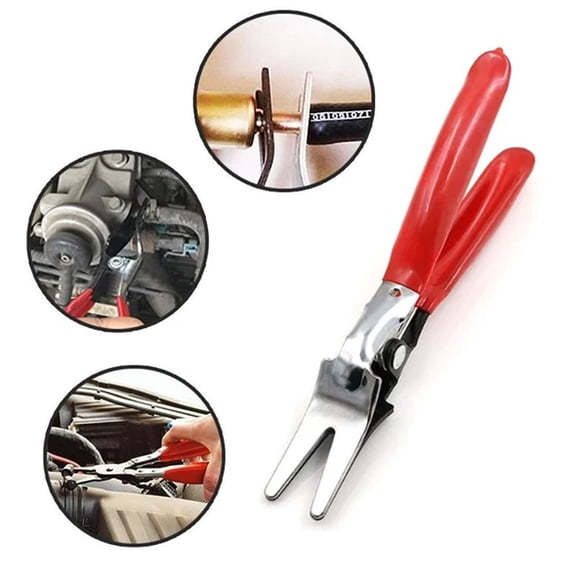 WZXPWT Line Hose Separator Pliers, Durable Hose Disassembly Tool, Automotive Oil Pipe Removal Pliers, Heavy-Duty Pipe Separation Tool