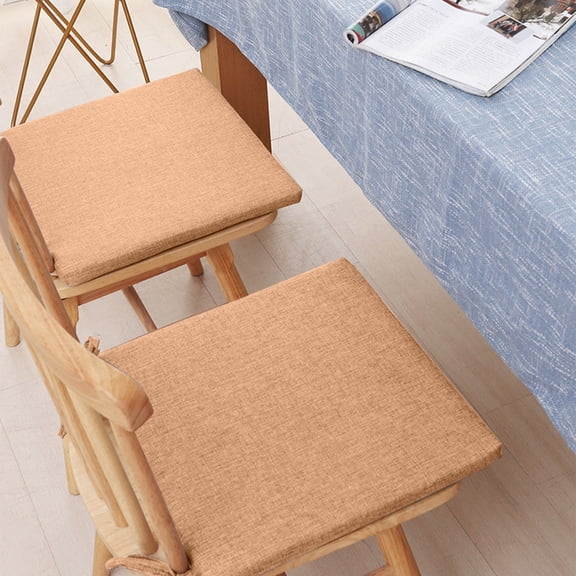 WZXPWT Memory Foam Seat Cushion, 16"x16" Comfortable Tatami Chair Pad, Versatile Dining Stool Pillow, Soft Living Room Seating Support