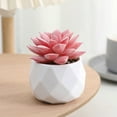 thumbnail image 1 of WZXPWT Mini Artificial Plant, Fake Plants in Plastic Pots for Indoor Office Home Decor (1 PCS), 1 of 6