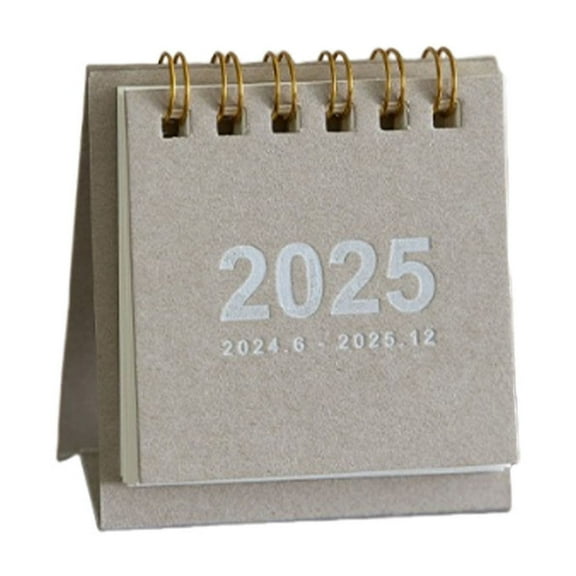 WZXPWT Mini Calendar, Compact Desk Planner, Practical Table Decoration, Family Desktop Organizer