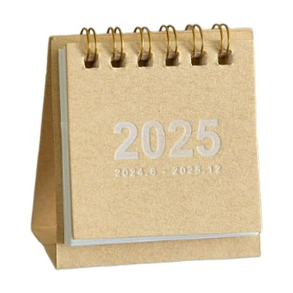 WZXPWT Mini Calendar, Compact Desk Planner, Practical Table Decoration, Family Desktop Organizer