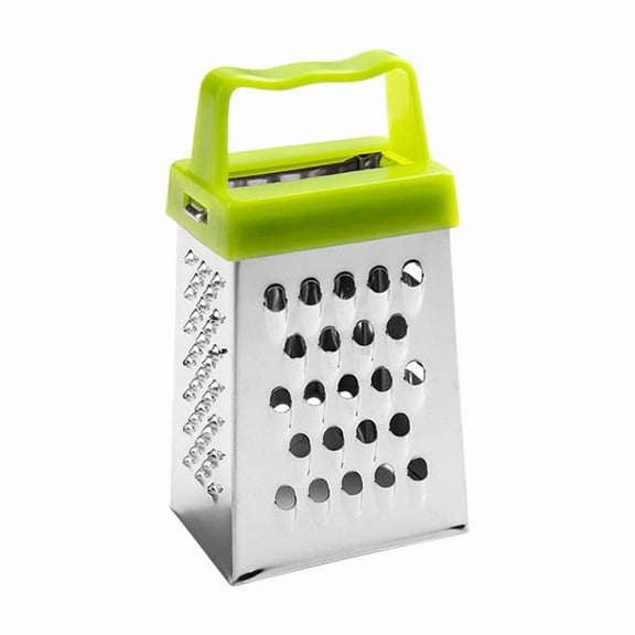 WZXPWT Mini Grater, Multifunctional Handheld Grater with Four Grating Surfaces, Compact Kitchen Grater for Cheese, Vegetables, and More