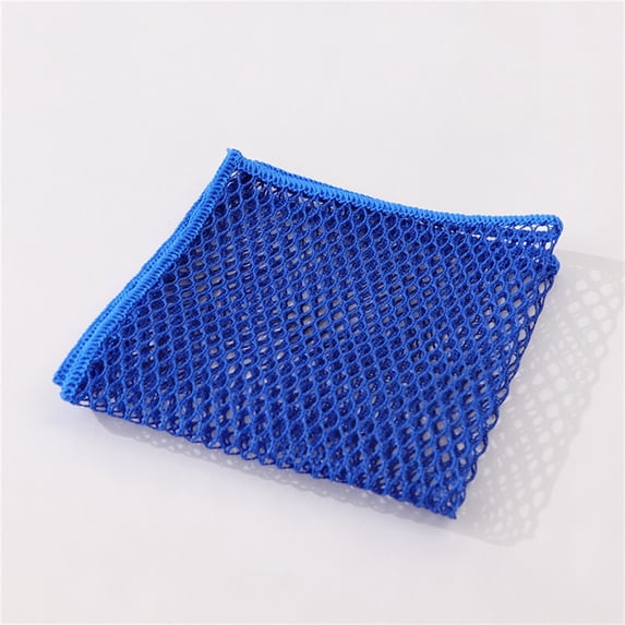 WZXPWT Multipurpose Mesh Dishwashing Rags, Upgraded Double-Layer Non-Scratch Kitchen Cleaning Cloths, Reusable Metal Washing Net for Wet and Dry Use