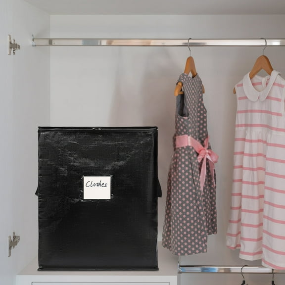 WZXPWT Pack Moving Bags, Extra-Large Storage Bins, Clear Window Panel Organizing Boxes, Breathable Camping and Dorm Room Accessories