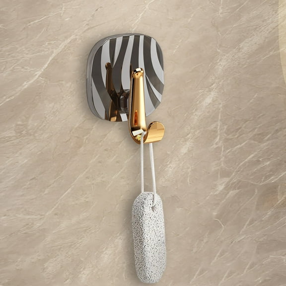 WZXPWT Plastic Adhesive Hook, No-Punch Wall Hanger, Strong Backpack Clothes Hook, Kitchen Towel Rack