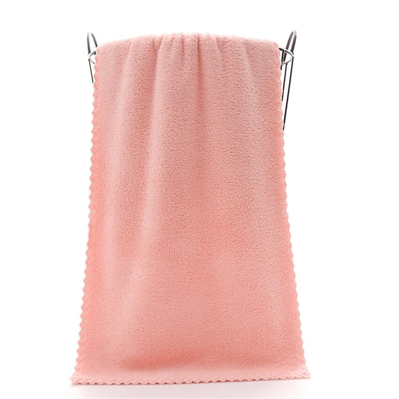 WZXPWT Premium Cotton Bath Towel, 14"x30" High-Absorbent Spa & Gym Towel - Quick-Dry Bathroom/Hotel Towels with Quick-Dry Technology (Pink)