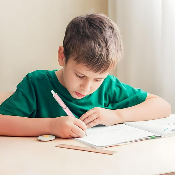 WZXPWT Press The Pen, Fine Nib 0.38mm Writing Pen with Replaceable Ink Bag, Smooth and Quick-Dry Student Practice Pen