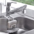 thumbnail image 1 of WZXPWT Rustproof Metal Sponge Holder, Sink Caddy with Hanging Fixation, Space-Saving Faucet Organizer for Kitchen and Bathroom, Durable Storage Gadget, 1 of 6