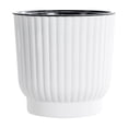 thumbnail image 1 of WZXPWT Self Absorbing Lazy Flowerpot, Automatic Watering Intelligent Potted Plant with Vertical Pattern Design, Durable Resin Tabletop Planter for Home and Office, 1 of 6