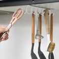 thumbnail image 1 of WZXPWT Under Shelf Mug Rack, Wall Mounted Coffee Cup Holder with 12 Hooks, Cabinet Storage Organizer for Kitchen Utensils, Space-Saving Rack for Mugs and Cooking Accessories, 1 of 6