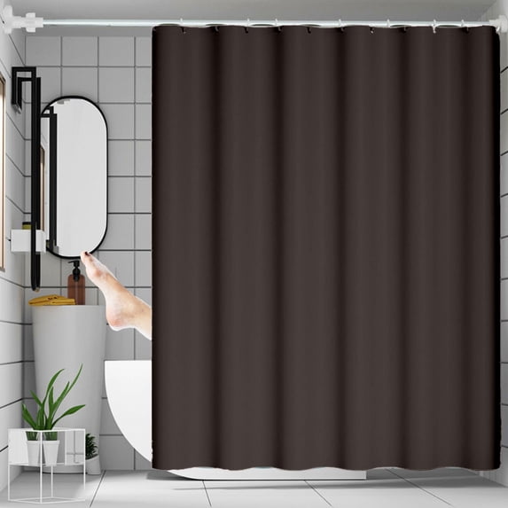 WZXPWT Shower Curtain, Waterproof Bathroom Curtain with Mildew Resistance, Non-Transparent Bath Partition, Easy-Clean Shower Divider
