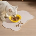 thumbnail image 1 of WZXPWT Silicone Pet Mat, Spill-Proof Feeding Mat for Cats and Dogs, Non-Slip Pet Placemat with Raised Edges, Easy-Clean Silicone Feeding Tray for Home or Travel, 1 of 6