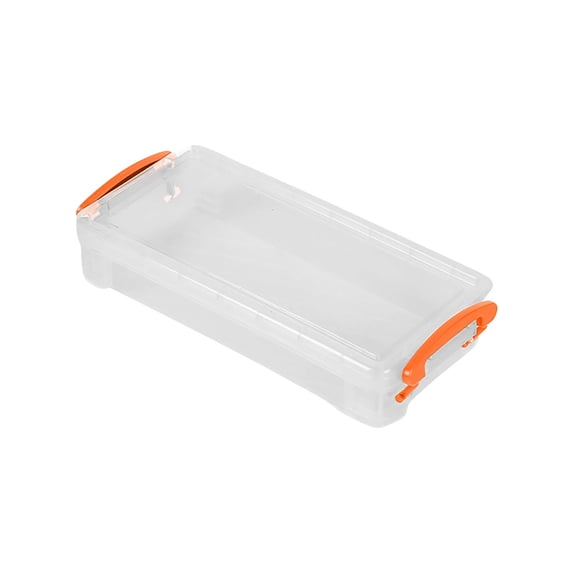 WZXPWT Sketching Pencil Case, Durable Art Supply Box, Transparent Storage Toolkit, Plastic Stationery Organizer