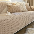 thumbnail image 1 of WZXPWT Sofa Cover, Washable Plush Sofa Protector with Non-Slip Design, Thick and Soft Couch Slipcover for Three-Seater Sofas, 1 of 6