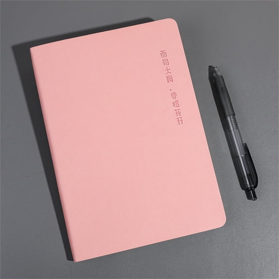 WZXPWT Soft Cover Notebook, Faux Leather Journal, Compact Size Notepad, Value Pack of 8 Customizable Diaries