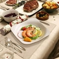 thumbnail image 1 of WZXPWT Square Fruit Tray, Home Living Room Coffee Table Candy Dish, Multipurpose Food Platter (20x20cm), 1 of 7
