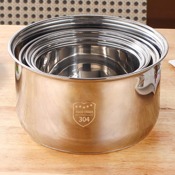 WZXPWT Stainless Steel Inner Pot, Durable Replacement Pot for Multifunctional Rice Cookers, Versatile Cooking Container for Rice and More, High-Quality Cooking Bowl for Steaming and Stewing