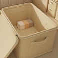 thumbnail image 1 of WZXPWT Storage Bag, Large Capacity Organizer with Reinforced Handles, Foldable Quilt and Blanket Storage Solution, Moistureproof Clothes Storage Box, 1 of 8
