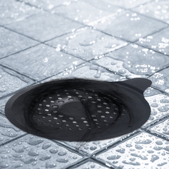 WZXPWT Strainers Hair Catcher, Flexible TPR Shower Drain Cover, Bright-Colored Bathroom Protector for Tubs, Sinks, and Showers