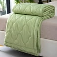 thumbnail image 1 of WZXPWT Summer Quilt, Cool Feeling Ice Silk Blanket, Thin Ice Cream Coverlet, Breathable Summer Bedspread, Washable Chill Throw, 1 of 6
