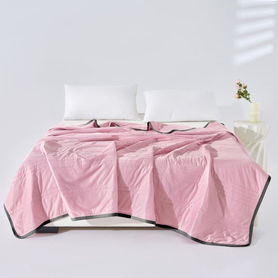 WZXPWT Summer Quilt, Soft Cooling Quilt for Warm Nights, Lightweight Comforter for Hot Weather, Washable Summer Bedspread for Ultimate Comfort