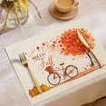 thumbnail image 1 of WZXPWT Thanksgiving Placemats, 11.8"x17.7", Western Placemats, Kitchen Restaurant Placemats, Insulated Placemats, 1 of 7