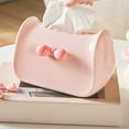 thumbnail image 1 of WZXPWT Tissue Box, Decorative Tissue Holder with Unique Bow Tie Design, Stylish Tissue Dispenser for Home and Office, Functional Paper Towel Box for Living Room or Bathroom, 1 of 6