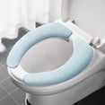 thumbnail image 1 of WZXPWT Toilet Seat Cushion, Adhesive Toilet Seat Cover with Comfortable Design, Removable Toilet Seat Pad for Easy Cleaning, Stylish Bathroom Accessory for Enhanced Decor, 1 of 5