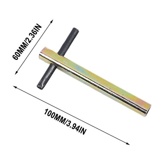 WZXPWT Triangular Elevator Key, Long Elevator Door Tool, Emergency Lift Wrench for Maintenance and Safety, Durable Elevator Accessory