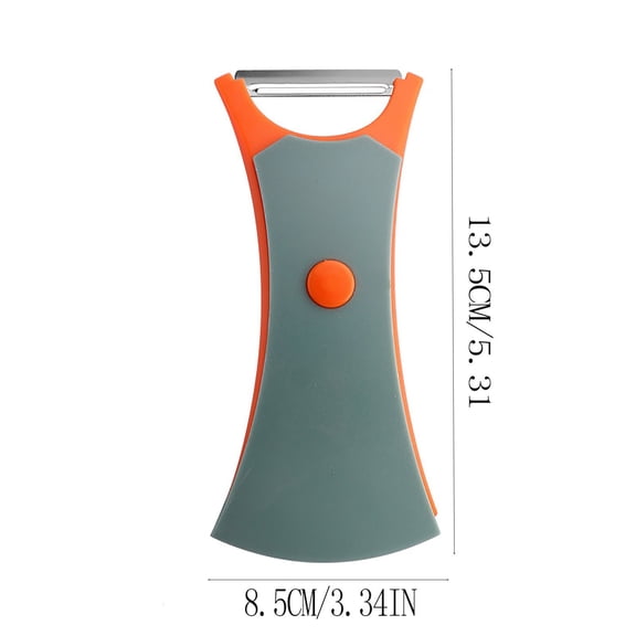 WZXPWT Two-in-One Melon Peeler, Multifunctional Fruit Shaver, Rotating Storage Peeling Planer