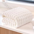 thumbnail image 1 of WZXPWT Velvet Bath Towel, 14"x30" Soft Fleece Towel, Highly Absorbent and Quick-Drying, Ideal for Shower, Pool, or Beach Use, Perfect Addition to Your Linen Collection(Beige), 1 of 6