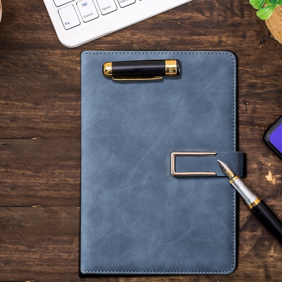 WZXPWT Wenzhou Notebook Business Diary A5 Notebook Leather Cover Executive Journal with 200 Pages Premium Daolin Paper for Office and School Use