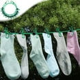 thumbnail image 1 of WZXPWT Windproof Retractable Clothesline, Travel-Friendly Portable Clothesline with 12 Clothespins and Elastic Rope, Indoor and Outdoor Drying Line, 1 of 6
